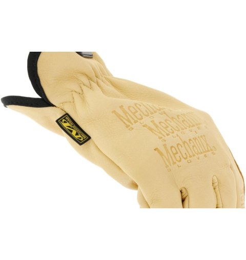 Rękawice Mechanix DuraHide Cow Driver Tan