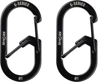 Zestaw Karabinków Nite Ize G-Series 1 2pack Black