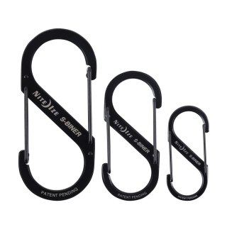 Zestaw Karabinków Nite Ize S-Biner Dual 2,3,4 BLK