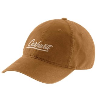 Czapka Carhartt Canvas Script Graphic Brown