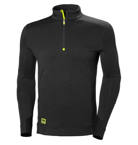 Koszulka termo Helly Hansen Lifa Half Zip Black Koszulka termo Helly Hansen Lifa Half Zip Black