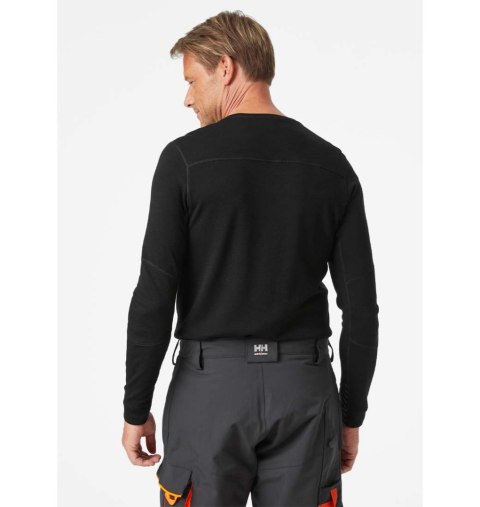 Koszulka termo Helly Hansen Lifa Merino Black