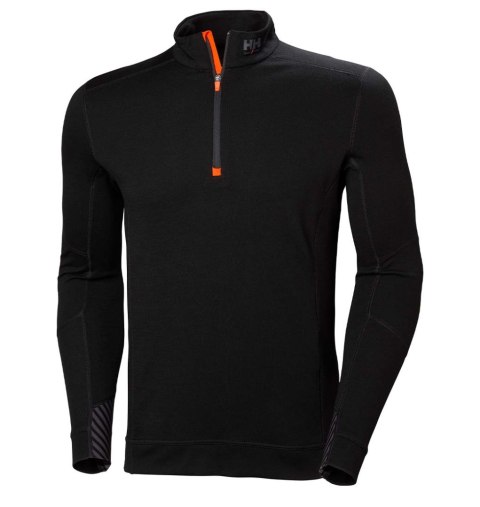 Koszulka termo Helly Hansen Lifa Merino Zip Black Koszulka termo Helly Hansen Lifa Merino Zip Black