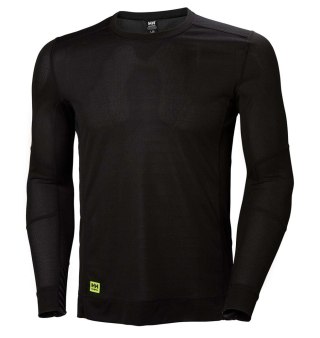 Koszulka termoaktywna Helly Hansen Lifa Black