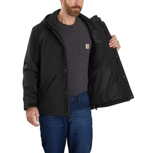 Kurtka Carhartt Storm Defender Black Kurtka Carhartt Storm Defender Black