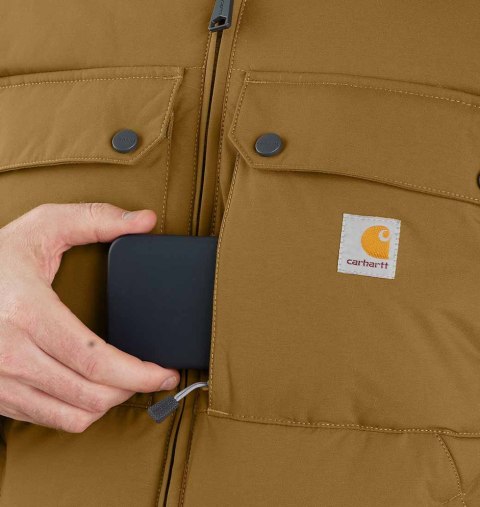 Kurtka Zimowa Carhartt Montana Loose Fit Oak Brown Kurtka Zimowa Carhartt Montana Loose Fit Oak Brown