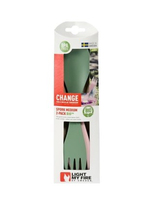 Light My Fire Spork M BIO 2-pack ro/sb 2412511513