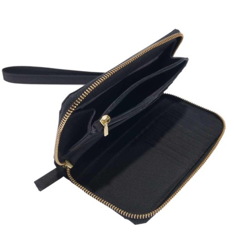 Portfel Carhartt Nylon Duck LayFlat Clutch Black