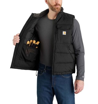 Bezrękawnik Puchowy Carhartt Montana Vest Black