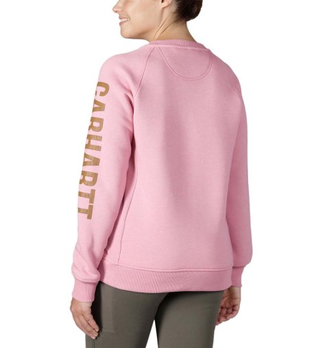 Bluza Carhartt Clarksburg Graphic Crewneck Pink Bluza Carhartt Clarksburg Graphic Crewneck Pink