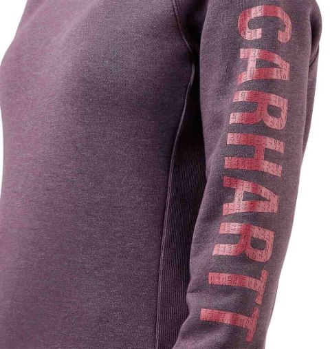 Bluza Carhartt Clarksburg Graphic Sweatsh Berry Bluza Carhartt Clarksburg Graphic Sweatsh Berry