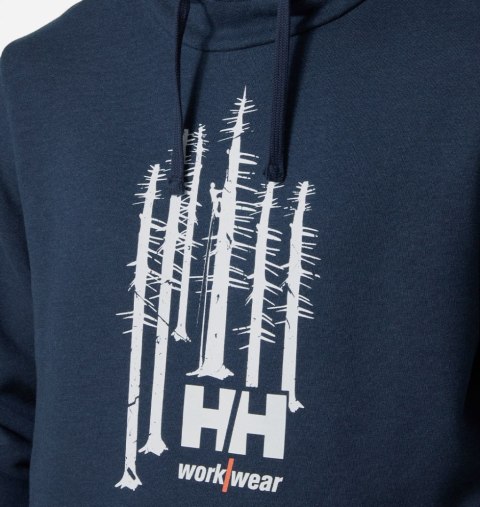 Bluza Helly Hansen Graphic Hoodie Navy Melange Bluza Helly Hansen Graphic Hoodie Navy Melange
