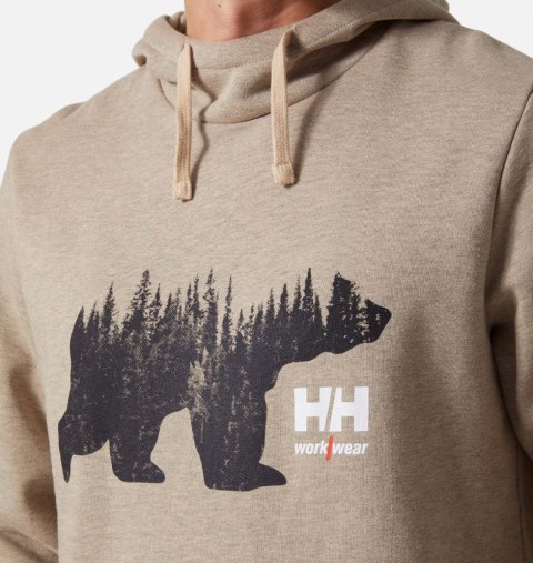 Bluza Helly Hansen Graphic Hoodie Sand Melange Bluza Helly Hansen Graphic Hoodie Sand Melange
