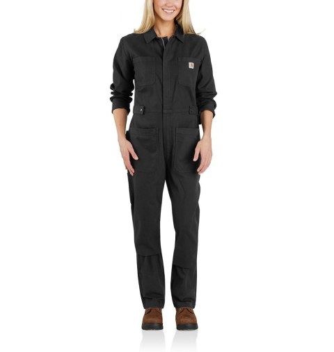 Damski Kombinezon Carhartt Rugged Canvas Black