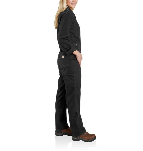 Damski Kombinezon Carhartt Rugged Canvas Black