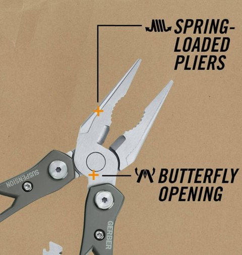 Multitool Gerber Suspension NXT GREY