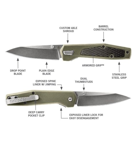 Nóż Gerber Fuse GREEN Nóż Gerber Fuse GREEN