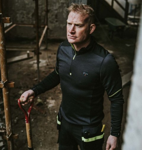 Koszulka termo Helly Hansen Lifa Merino Zip Black Koszulka termo Helly Hansen Lifa Merino Zip Black