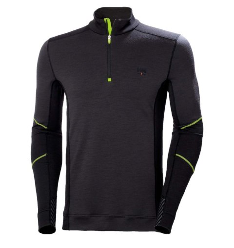 Koszulka termo Helly Hansen Lifa Merino Zip Black Koszulka termo Helly Hansen Lifa Merino Zip Black