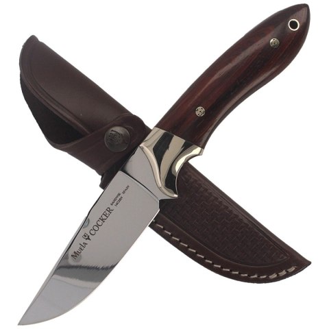 Nóż Muela Full Tang Cocobolo Wood, Mirror 14C28N (