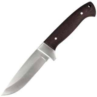 Nóż myśliwski Herbertz Solingen Brown Micarta, Sat