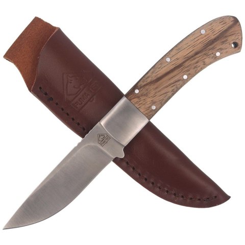 Nóż myśliwski Puma Solingen Zebra Wood, Satin (312 Nóż myśliwski Puma Solingen Zebra Wood, Satin (312
