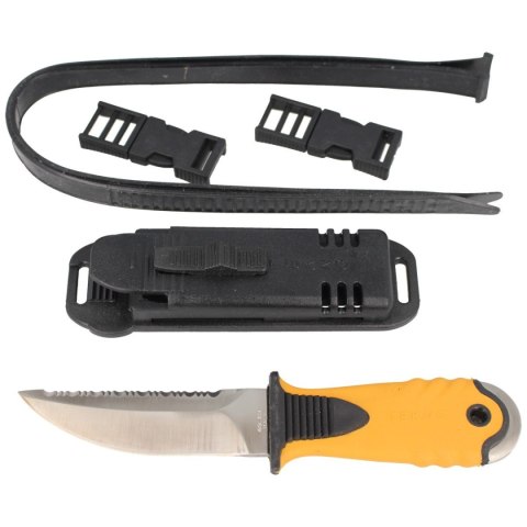 Nóż nurkowy MAC Coltellerie 105mm (TEKNO 304 ORANG Nóż nurkowy MAC Coltellerie 105mm (TEKNO 304 ORANG