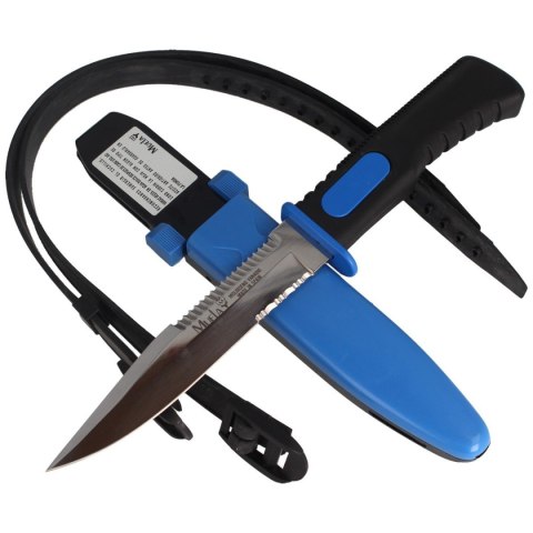 Nóż nurkowy Muela Black-Blue 140mm (SUB-14.3) Nóż nurkowy Muela Black-Blue 140mm (SUB-14.3)