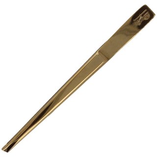 Penseta Herbertz Solingen Zagięta / Curved, Złocon