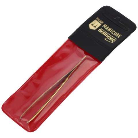 Penseta Herbertz Solingen Zagięta / Curved, Złocon Penseta Herbertz Solingen Zagięta / Curved, Złocon