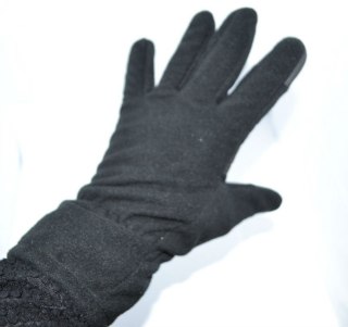 Rękawice zimowe Sharg Fleece TouchPad, Black (1040