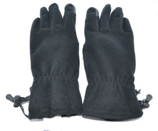 Rękawice zimowe Sharg Fleece TouchPad, Black (1040