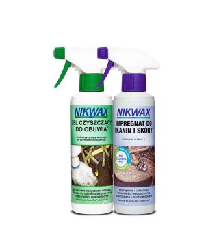 Zestaw Do Obuwia Nikwax Impregnat Fabric Leather