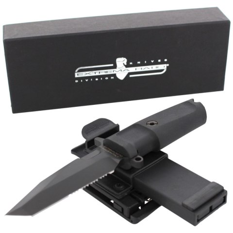 Nóż Extrema Ratio Fulcrum C Black Forprene, Black