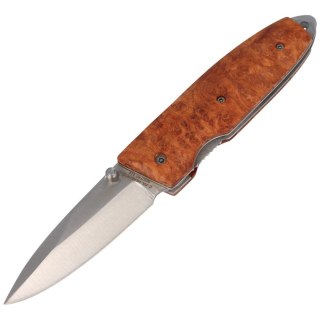 Nóż Herbertz AISI 420 rękojeść Drewno Plain Gift B