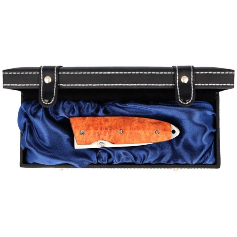 Nóż Herbertz AISI 420 rękojeść Drewno Plain Gift B