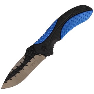 Nóż Herbertz Solingen Hit Blue/Black Aluminium/Pla