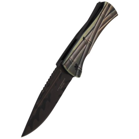 Nóż Herbertz Solingen Hit motyw 3D Bamboo, Etui (5