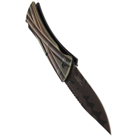 Nóż Herbertz Solingen Hit motyw 3D Bamboo, Etui (5