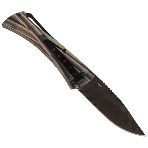 Nóż Herbertz Solingen Hit motyw 3D Bamboo, Etui (5