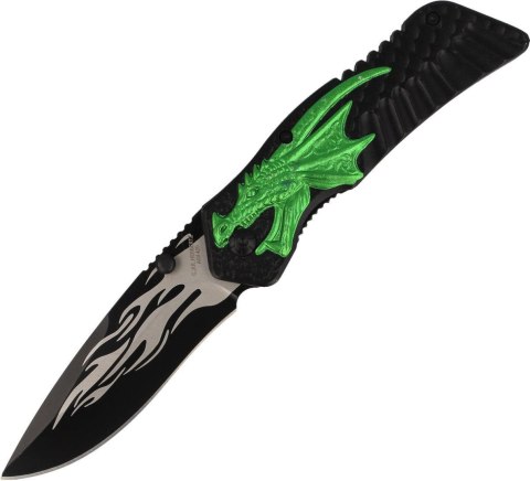 Nóż Herbertz Solingen Hit motyw 3D Green Dragon 90 Nóż Herbertz Solingen Hit motyw 3D Green Dragon 90