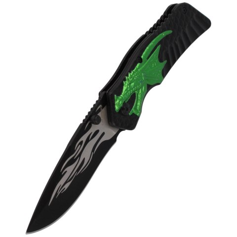 Nóż Herbertz Solingen Hit motyw 3D Green Dragon 90 Nóż Herbertz Solingen Hit motyw 3D Green Dragon 90