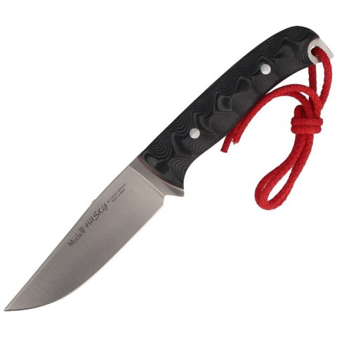 Nóż Muela Black Micarta 3D, Satin X50CrMoV15 (HUSK Nóż Muela Black Micarta 3D, Satin X50CrMoV15 (HUSK