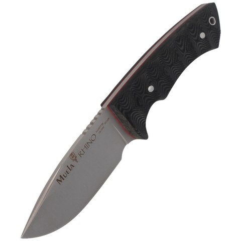 Nóż Muela Full Tang 3D Black Micarta 100mm (RHINO-