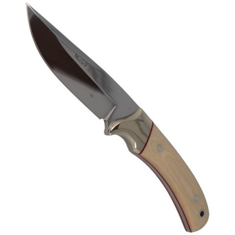 Nóż Muela Full Tang Beige Micarta, Mirror 1.4116 ( Nóż Muela Full Tang Beige Micarta, Mirror 1.4116 (