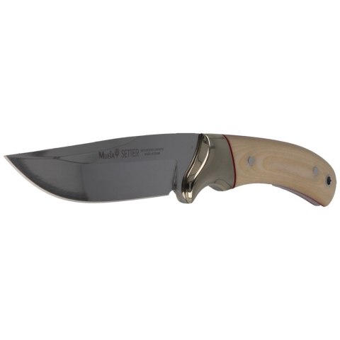 Nóż Muela Full Tang Beige Micarta, Mirror 1.4116 ( Nóż Muela Full Tang Beige Micarta, Mirror 1.4116 (
