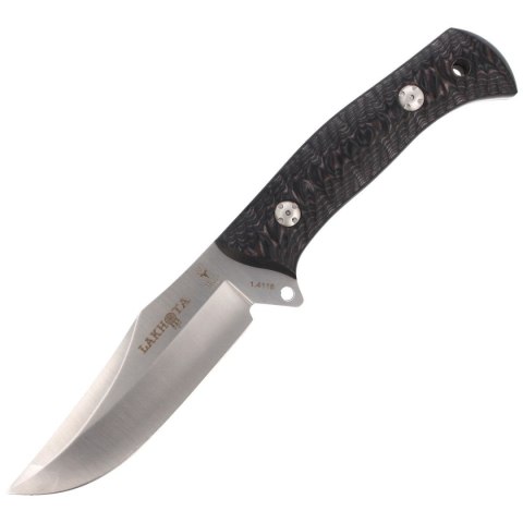 Nóż Muela Full Tang Black Micarta, Satin 1.4116 (L