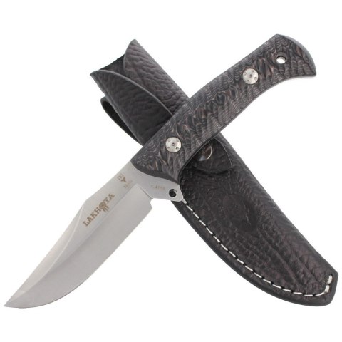 Nóż Muela Full Tang Black Micarta, Satin 1.4116 (L