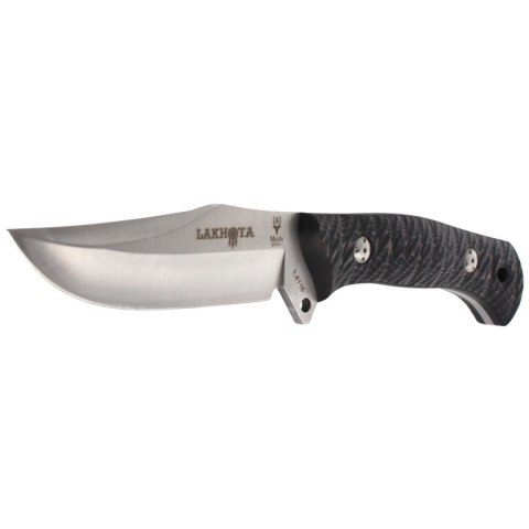 Nóż Muela Full Tang Black Micarta, Satin 1.4116 (L