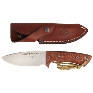 Nóż Muela Full Tang Brown Micarta, Satin 1.4116 CR